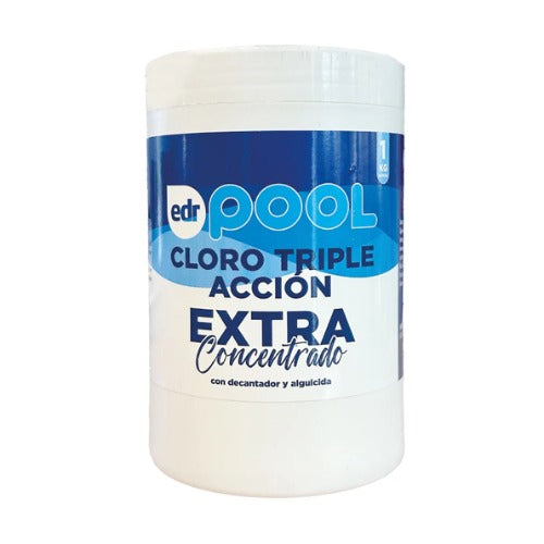 CLORO EN TABLETAS TRIPLE ACCION (1 Kg)